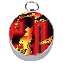 Red Light Ii Silver Compasses by MRNStudios