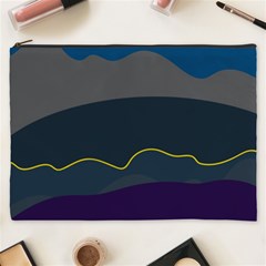 Abstract Landscape Art Design Pattern Water Cosmetic Bag (xxxl)