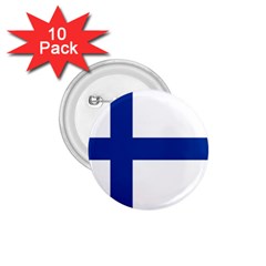 Finland 1 75  Buttons (10 Pack) by tony4urban