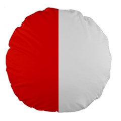 Derry Flag Large 18  Premium Flano Round Cushions