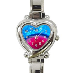 Experimental Liquids Heart Italian Charm Watch