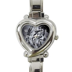 Iron Slide Heart Italian Charm Watch by MRNStudios