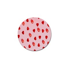 Valentine Day Heart Pattern Golf Ball Marker by artworkshop