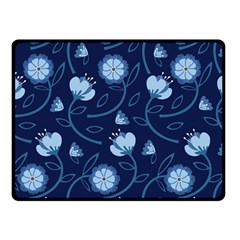 Flower Fleece Blanket (small) by zappwaits