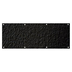 Black Wall Texture Banner And Sign 8  X 3  by artworkshop