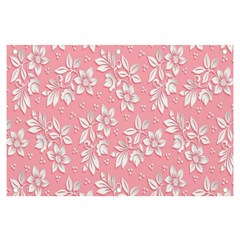 Texture With White Flowers Banner And Sign 6  X 4  by artworkshop