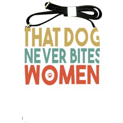 Women And Girls T- Shirtthat Dog Never Bites Women  T- Shirt Shoulder Sling Bag by maxcute