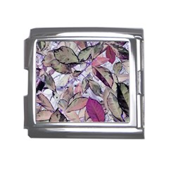 Leaves  Mega Link Italian Charm (18mm) by DinkovaArt