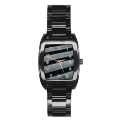 Pattern With A Cement Staircase Stainless Steel Barrel Watch by artworkshop