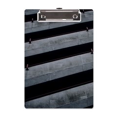 Pattern With A Cement Staircase A5 Acrylic Clipboard by artworkshop