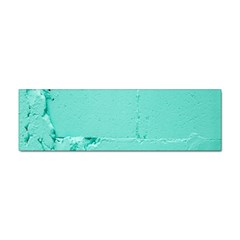 Teal Brick Texture Sticker (bumper) by artworkshop