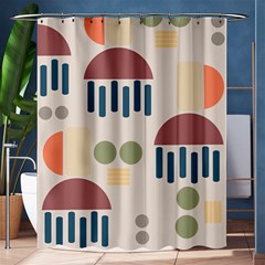 Art Background Abstract Design Shower Curtain 60  X 72  (medium) 