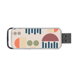 Art Background Abstract Design Portable Usb Flash (one Side)