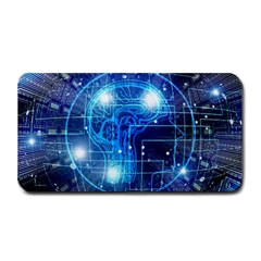 Artificial Intelligence Brain Think Art Medium Bar Mat