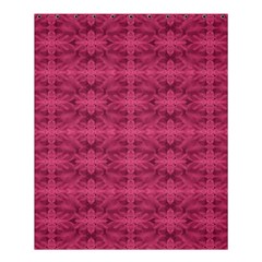 Elegant Pink Floral Geometric Pattern Shower Curtain 60  X 72  (medium) 