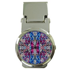 Abstract Blend Repeats Money Clip Watches by kaleidomarblingart