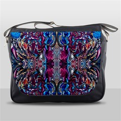 Abstract Blend Repeats Messenger Bag by kaleidomarblingart