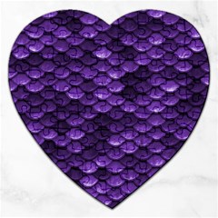 Purple Scales! Jigsaw Puzzle (heart) by fructosebat