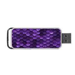 Purple Scales! Portable Usb Flash (one Side)