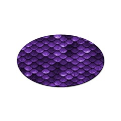 Purple Scales! Sticker Oval (100 Pack)