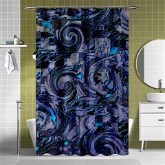 Dweeb Design Shower Curtain 48  X 72  (small)  by MRNStudios