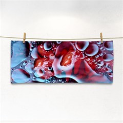 Abstract Art Texture Bubbles Hand Towel