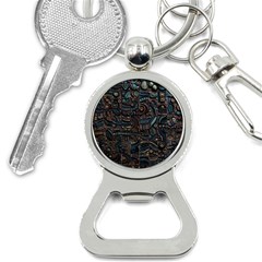 Abstract Wallpaper Artwork Pattern Texture Bottle Opener Key Chain