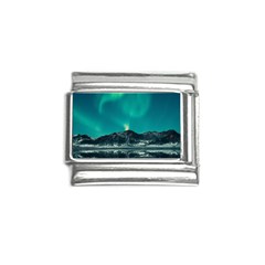 Blue And Green Sky And Mountain Italian Charm (9mm)