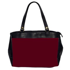 Burgundy Scarlet Oversize Office Handbag (2 Sides) by BohoMe