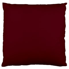 Burgundy Scarlet Large Cushion Case (one Side) by BohoMe