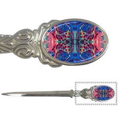 Cobalt Arabesque Letter Opener