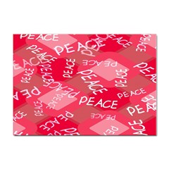 Background Peace Doodles Graphic Sticker A4 (100 Pack) by Ravend