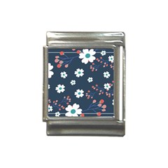 Floral Digital Background Italian Charm (13mm)