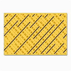 Background Yellow Background Postcard 4 x 6  (pkg Of 10)