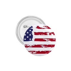 America Unite Stated Red Background Us Flags 1 75  Buttons