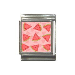 Background Watermelon Pattern Fruit Food Sweet Italian Charm (13mm)