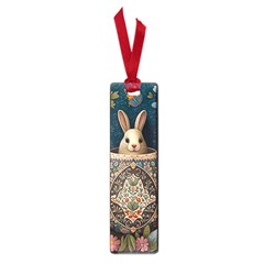 Easter Bunny Rabbit Flowers Easter Happy Easter Small Book Marks by Jancukart