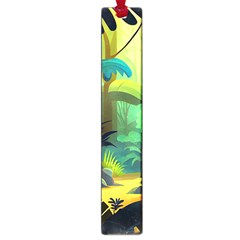 Jungle Rainforest Tropical Forest Jungle Scene Large Book Marks