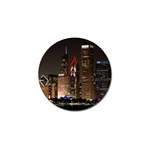 Chicago City Architecture Downtown Golf Ball Marker (4 pack) Front