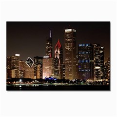 Chicago City Architecture Downtown Postcard 4 x 6  (pkg Of 10) by Ravend