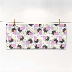 Pattern Pastel Drawing Art Hand Towel by Uceng