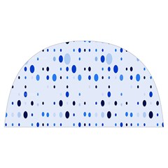 Blue Circle Pattern Anti Scalding Pot Cap