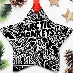 Arctic Monkeys Digital Wallpaper Pattern No People Creativity Ornament (star) by Sudhe