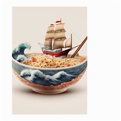 Ai Generated Noodles Pirate Chinese Food Food Small Garden Flag (two Sides) by danenraven