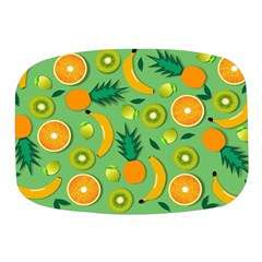 Fruit Tropical Pattern Design Art Pattern Mini Square Pill Box by Ravend