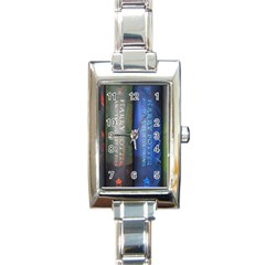 Vintage Collection Book Rectangle Italian Charm Watch