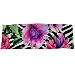 Classy And Chic Watercolor Flowers Body Pillow Case (dakimakura) by GardenOfOphir