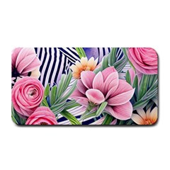 Luxurious Watercolor Flowers Medium Bar Mat by GardenOfOphir