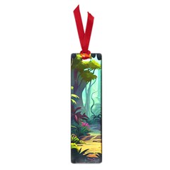 Rainforest Jungle Cartoon Animation Background Small Book Marks by Ravend