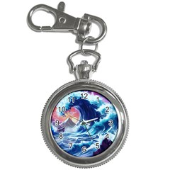 Storm Tsunami Waves Ocean Sea Nautical Nature Key Chain Watches by Ravend